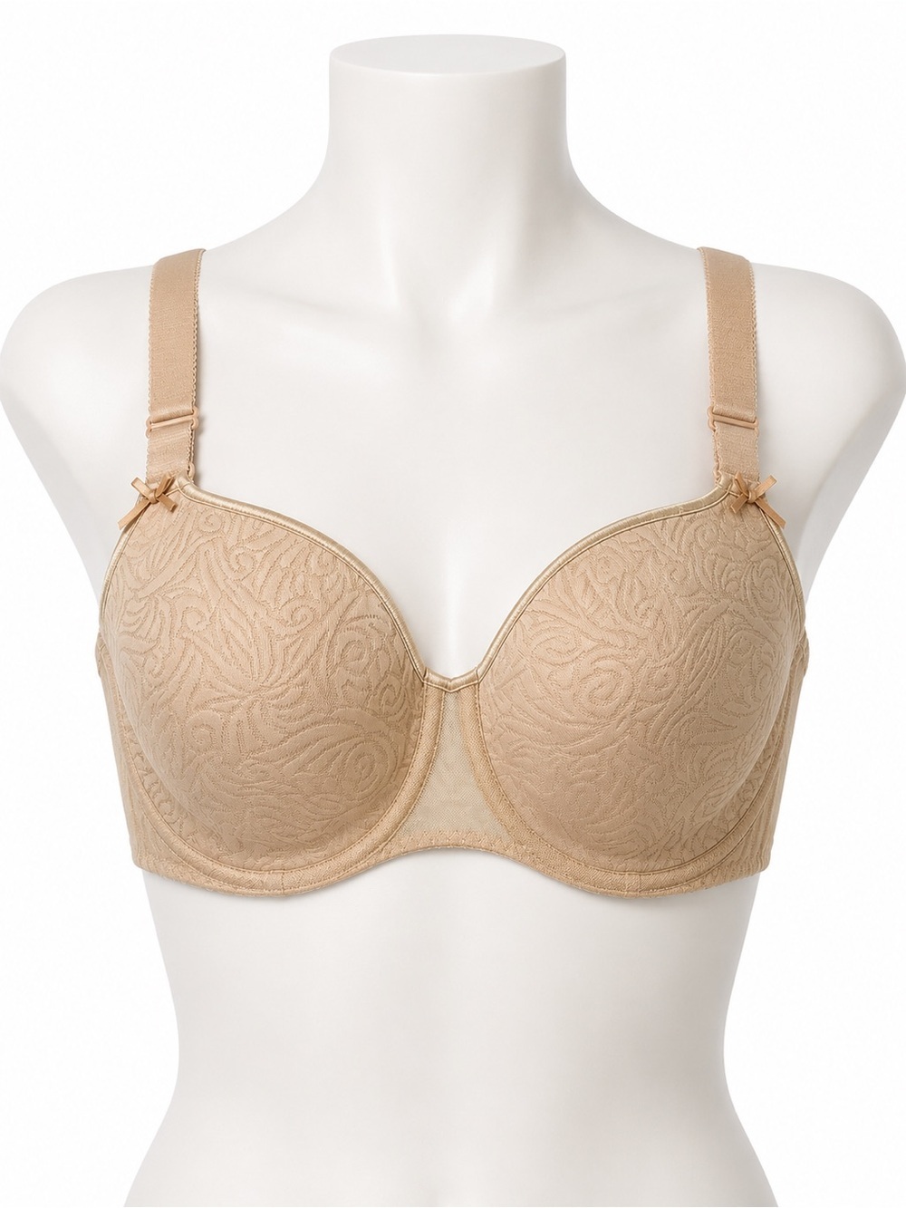 Empreinte Verity Spacer Bra 32G Nude Beige Underwire Full Coverage Luxury French
